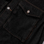 Relaxed Patchwork Selvedge Denim Jacket