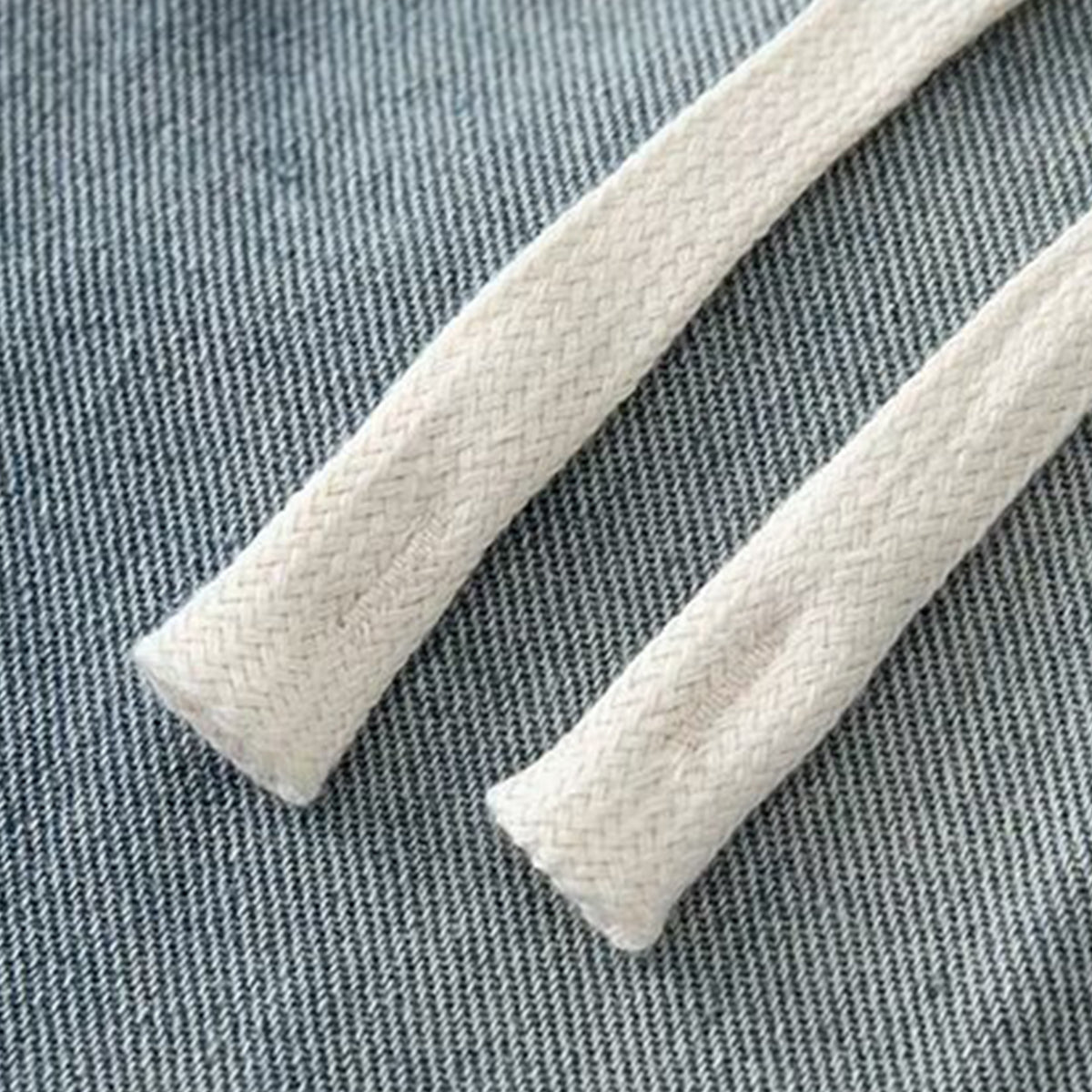 Drawstring Relaxed Fit Denim Shorts