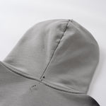 Distressed Paint Splatter Zippered Hoodie