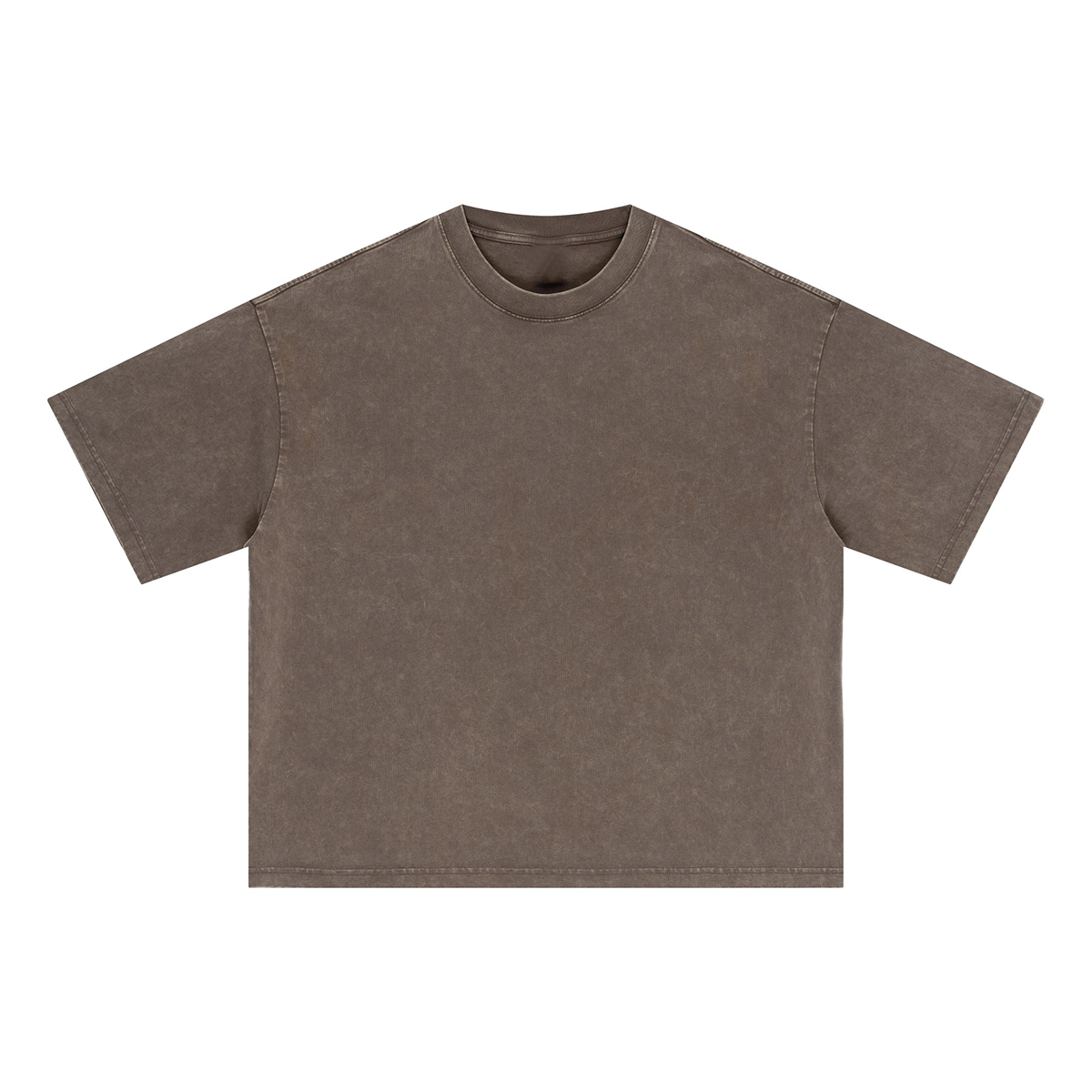 Oversized Vintage Wash Cotton Tee Shirt