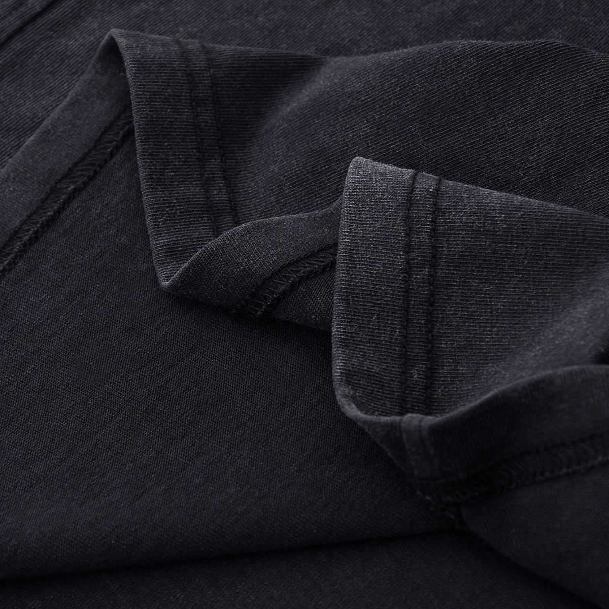 Black Washed Cotton Sleeveless T Shirt 275gsm