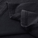 Black Washed Cotton Sleeveless T Shirt 275gsm