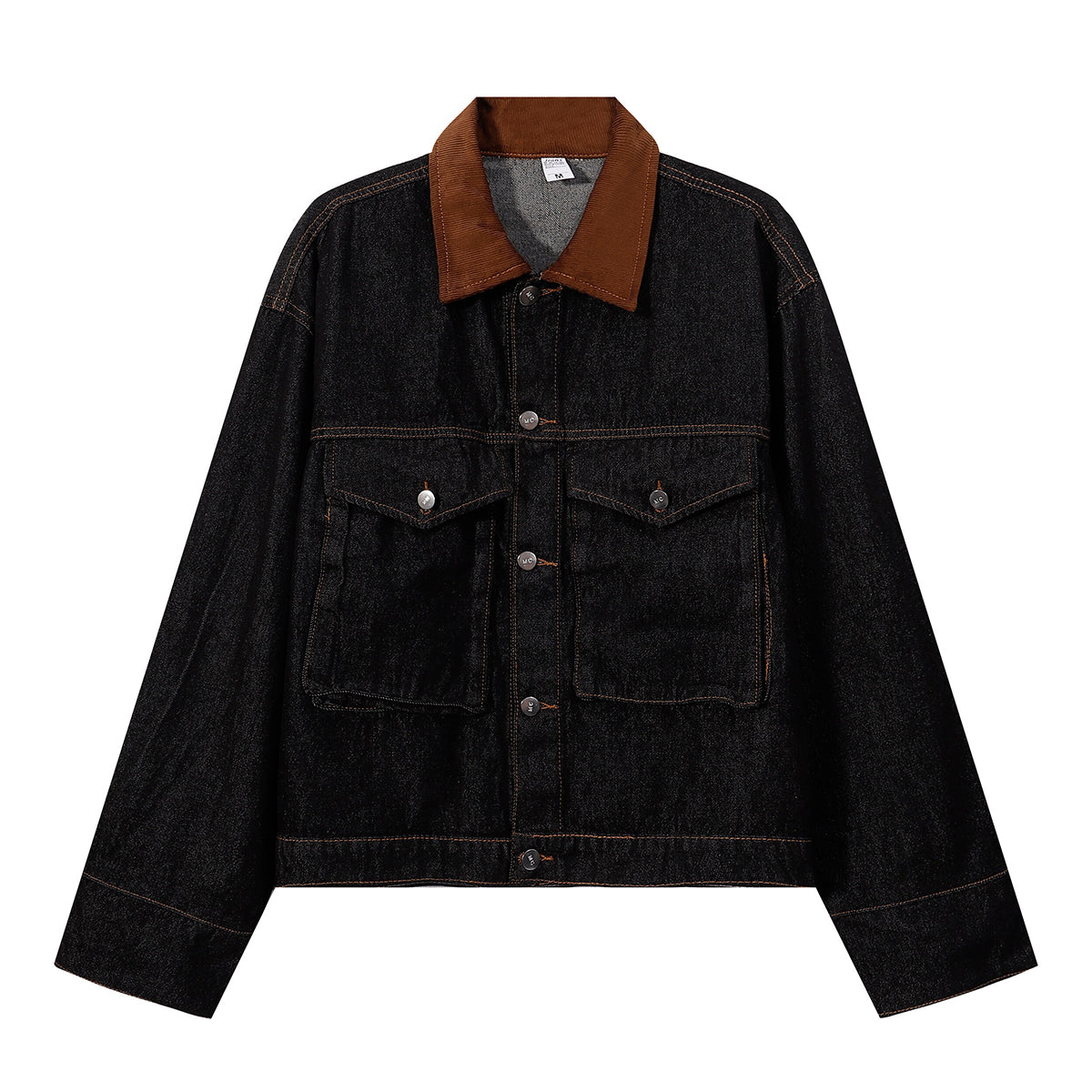 Relaxed Patchwork Selvedge Denim Jacket