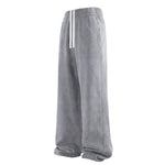 Sweatpants Washed Wide-Leg Vintage Streetwear Joggers