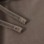 Curved Seam Straight Leg Casual Street Trousers