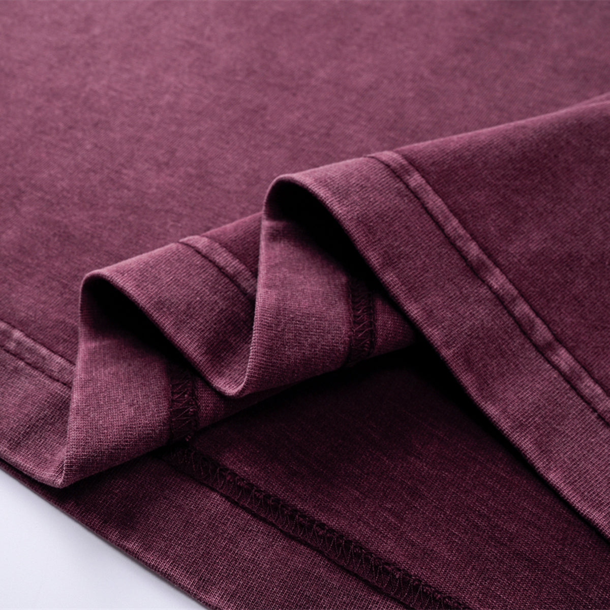 Vintage Washed Patchwork Cotton Tee 285gsm