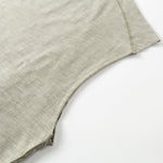 Raw Edge Distressed Studded Sleeveless Tee