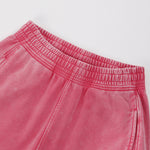 Sweatpants Washed Wide-Leg Vintage Streetwear Joggers