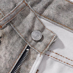 Streetwear Printed Straight Leg Jeans