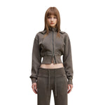 Detachable Hood Double Slider Fleece Hoodie