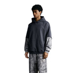 Branch Camo Two-Layer Sleeve Fleece Hoodie