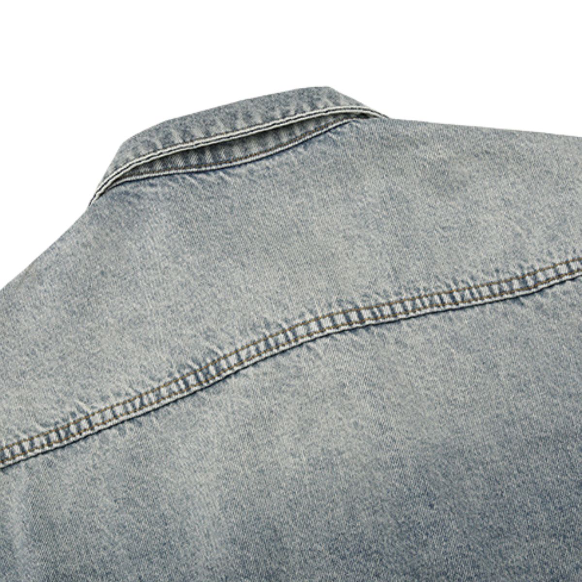 Vintage Washed Trucker Denim Jacket