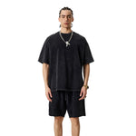 Camiseta holgada con lavado vintage de 275 g/m²