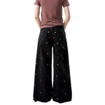 Vintage Rhinestone Straight Leg Jeans
