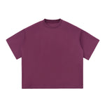 Minimalist Daily Wear Lightweight Boxy Tee