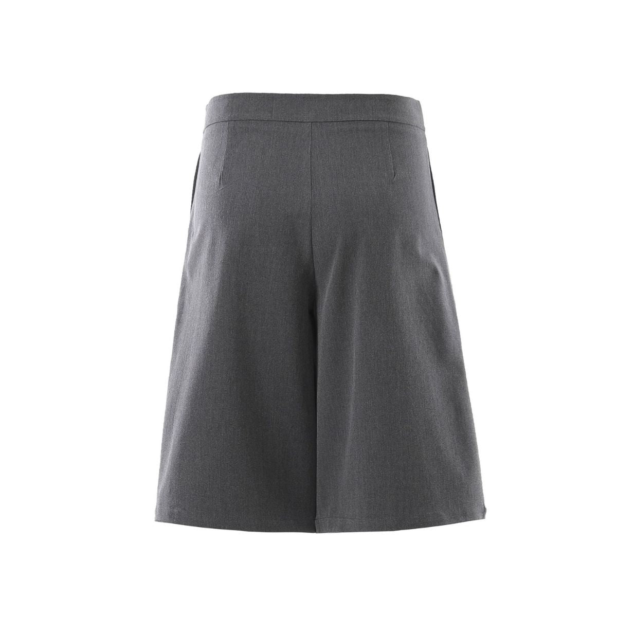 Vintage Asymmetrical Wide Leg Cropped Suit Shorts