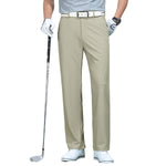 Men's Golf Pants High Stretch Quick Dry Straight Leg Casual Trousers