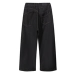 Vintage Black Straight Leg Jeans