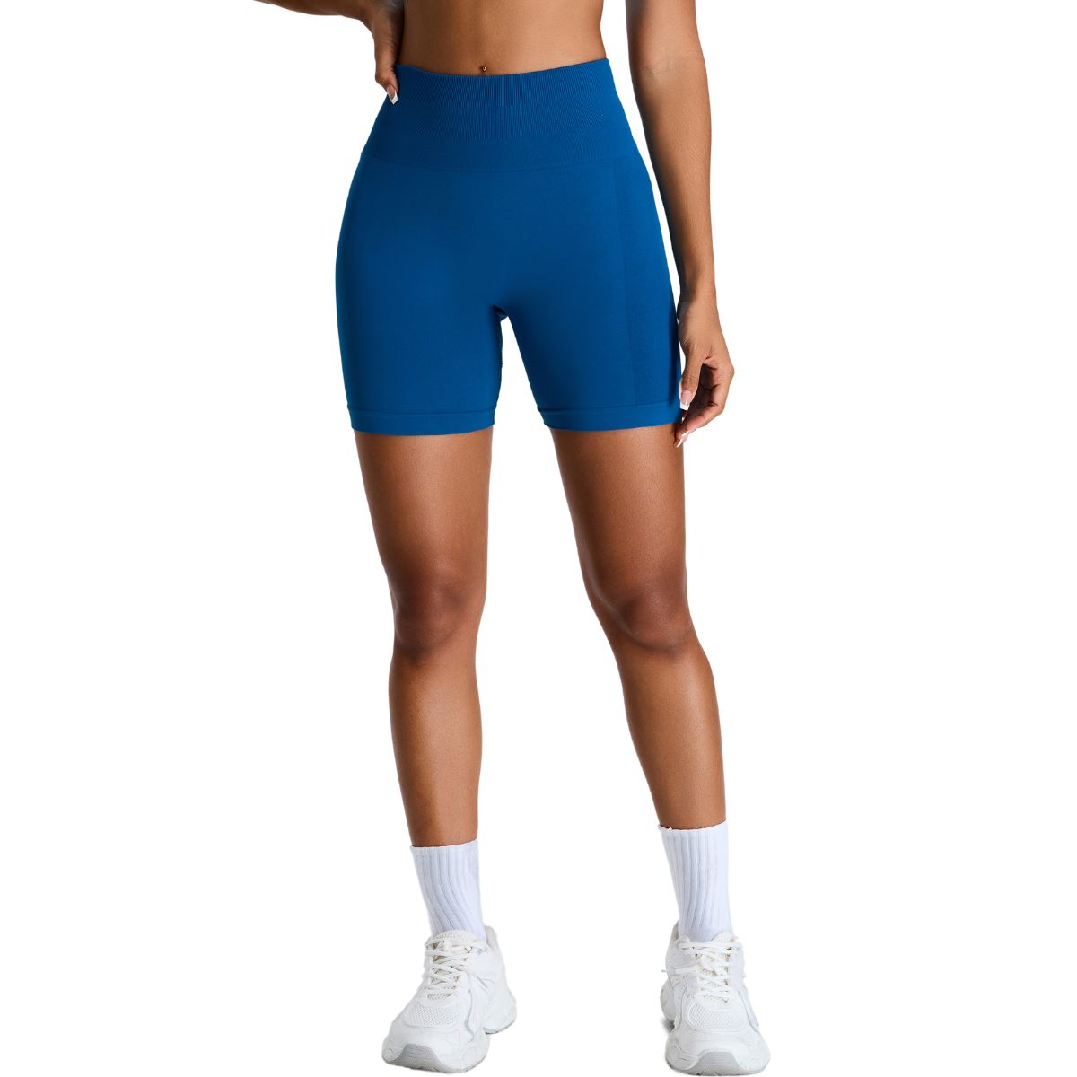 High-Rise Seamless Running Shorts
