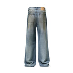Muddy Washed Bootcut Jeans-INNBLAC Fashion Apparel
