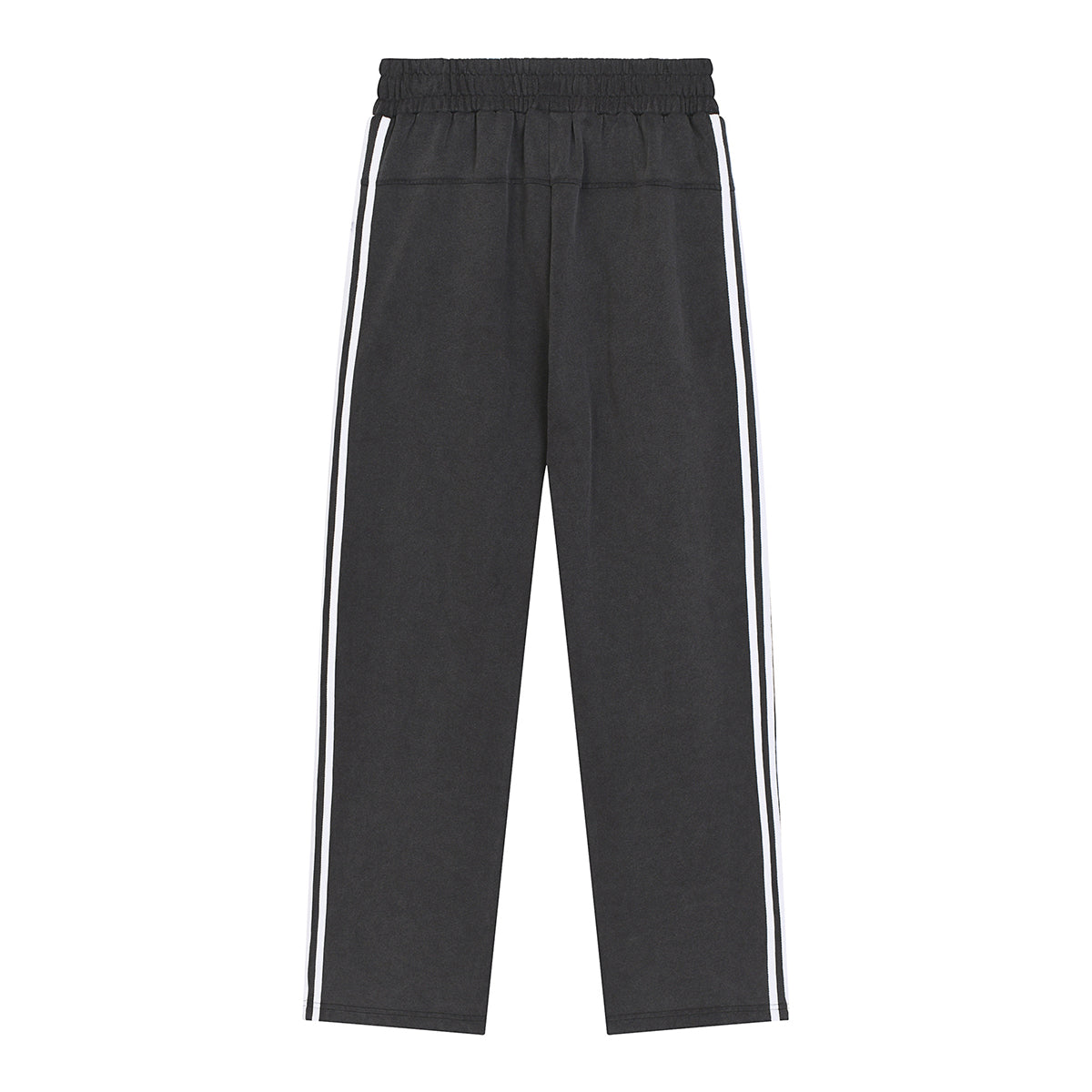 Contrast Side-Stripe Cotton Sweatpants