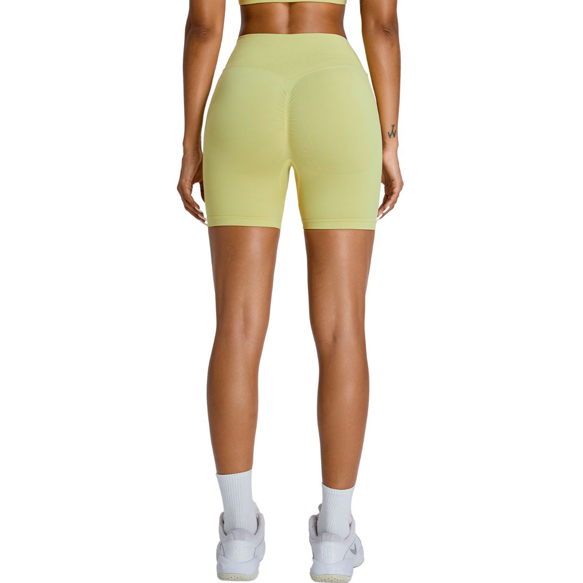 High-Waisted Quick Dry Workout Shorts