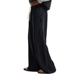 Vintage Washed Distressed Hem Sweatpants