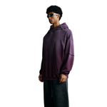 Two-Layer Sleeve Ombre Faded Hoodie