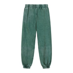 Acid Washed Cotton Baggy Joggers