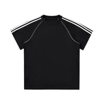 Heavyweight Cotton Colorblock Streetwear T-Shirt