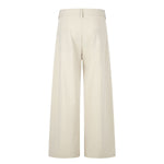Quiet Luxury Pleated Wide-Leg Trousers