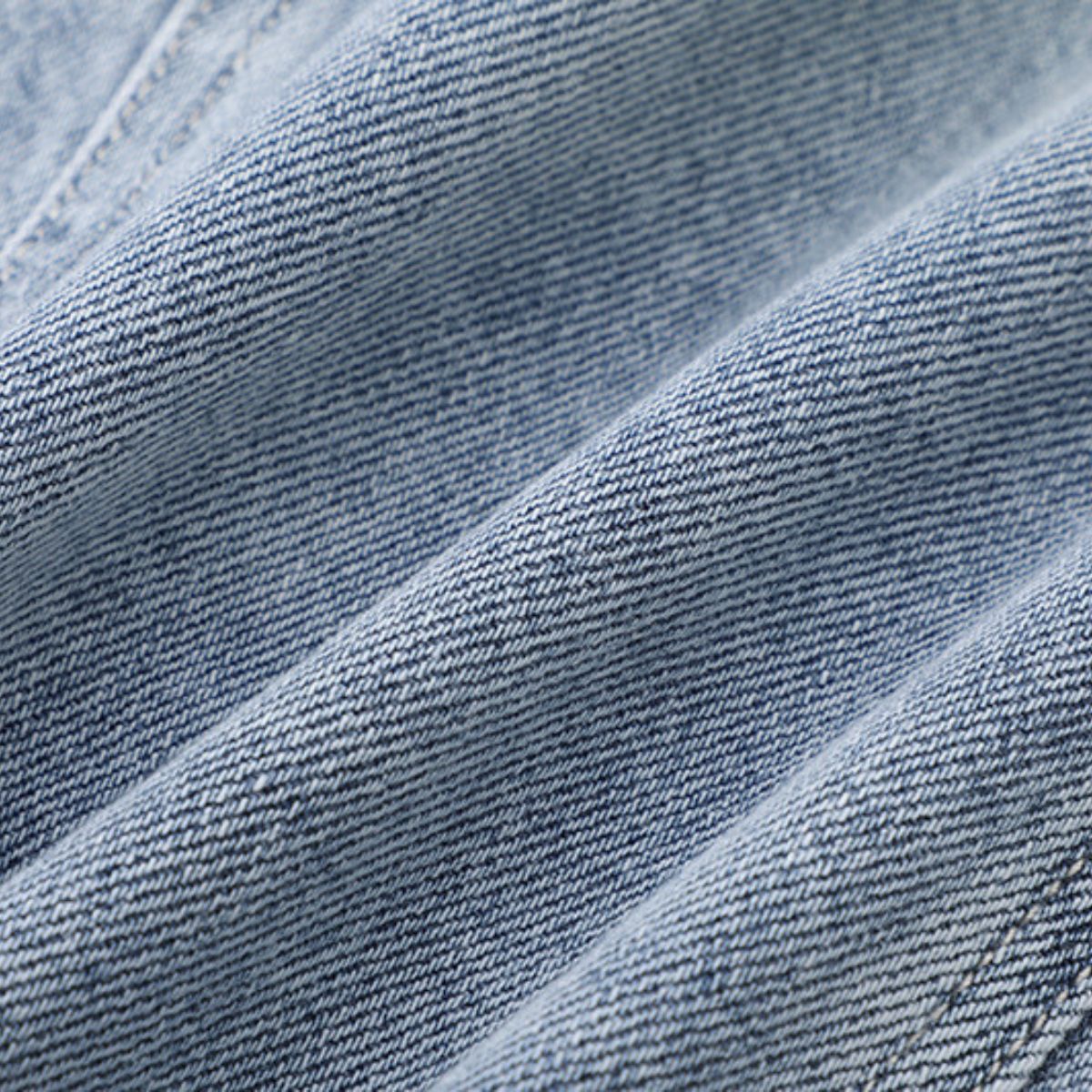 Lace-Trim Raw-Hem Denim Vest