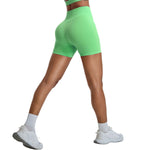 High-Rise Seamless Workout Shorts