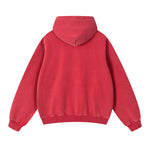 Washed Kangaroo Pocket Fleece Hoodie