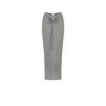 Women's Ribbed Long Maxi Skirt