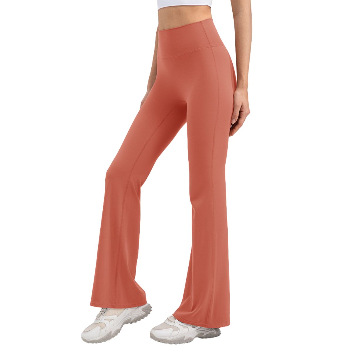 High Waist Micro Flare Yoga Pants for Women Moisture-Wicking Butt Lifting Gym & Yoga Leggings
