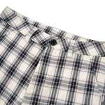 American Vintage Checkered Wide Leg Relaxed Pants