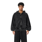 Heavyweight Washed Cotton Boxy Hoodie