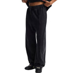 Vintage Wash Distressed Barrel Leg Pants