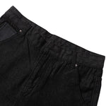 Minimalist Wide Leg Black Jeans