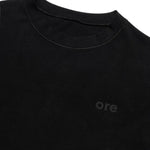 Women's Black Slim-Fit Stretch Crew Neck ShortSleeve Tee