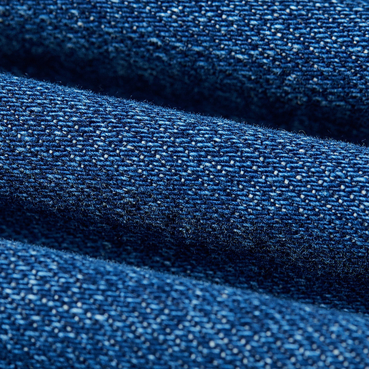 Strappy Denim Mini Dress with Rose Tie Neck