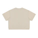 275G Heavyweight Cotton Coverstitch Cropped Tee