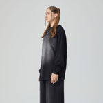 Stone-Washed Faded Cotton Sweatshirt 360gsm