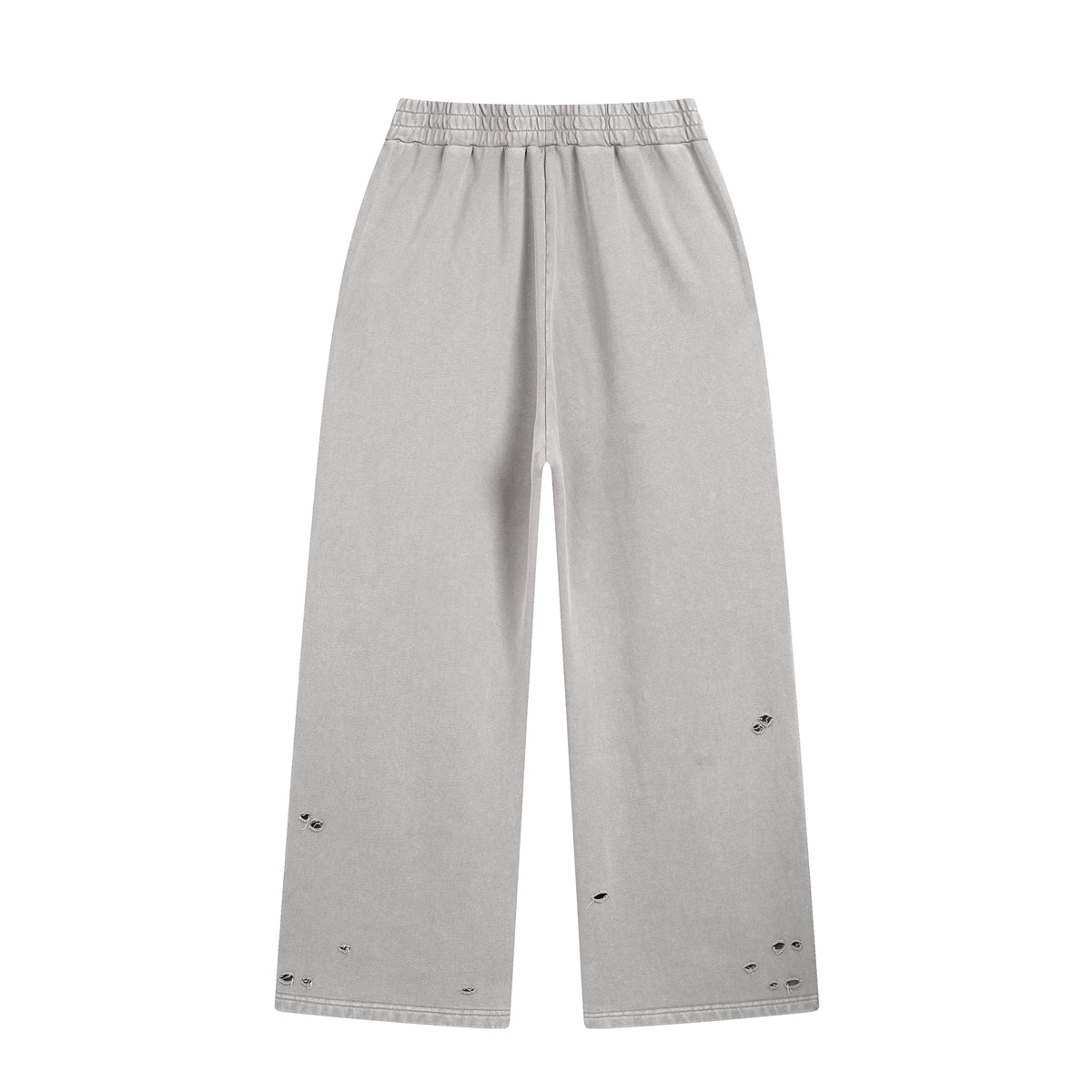 Multi Ripped Distressed Finish Jogger Pants