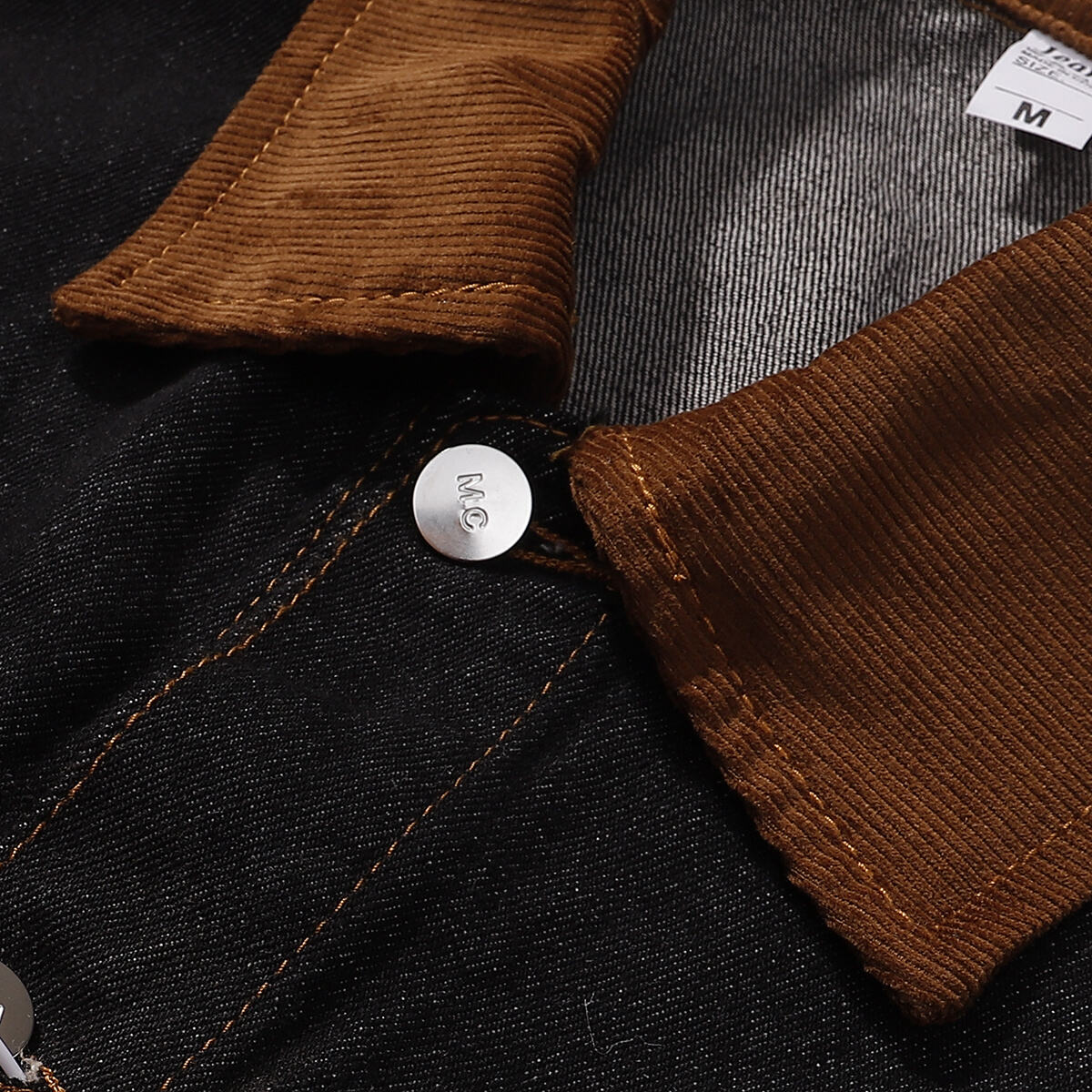 Relaxed Patchwork Selvedge Denim Jacket