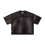 Athletic Mesh Cropped Football Jersey Number 08