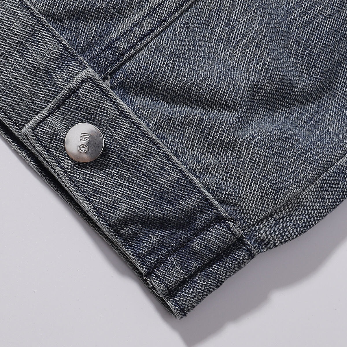 Relaxed Washed Denim Trucker Jacket