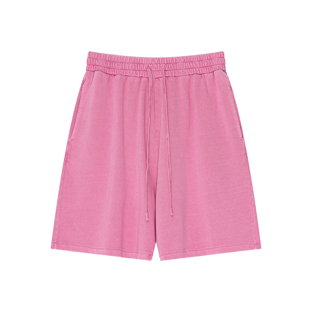 Washed Loose Fit Short Pants