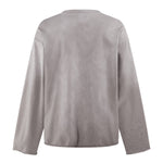 Destroyed Wash Long Sleeve Shirt